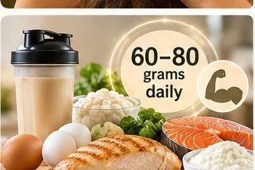Medical and nutrition illustration for How much protein should you aim for?